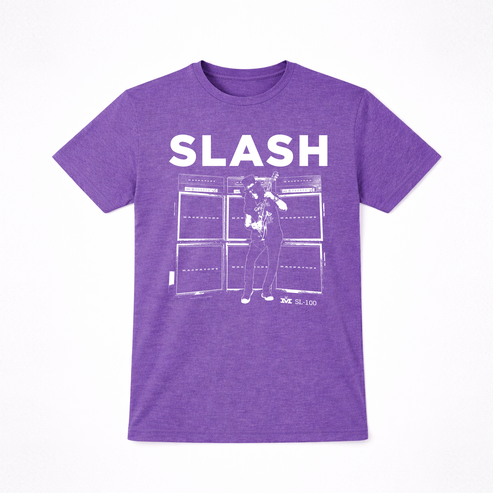 Slash SL-100 Tee – Heather Team Purple